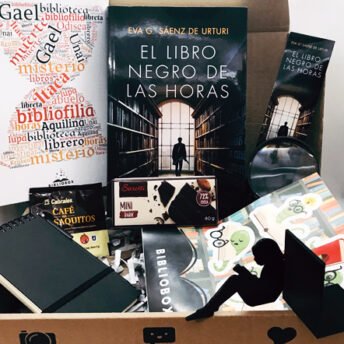 El libro negro de las horas, caja literaria